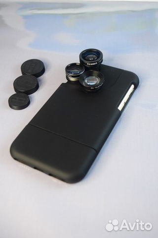 Байонет Чехол с линзами для iPhone 6/7