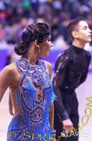 Платье для бальных танцев латина