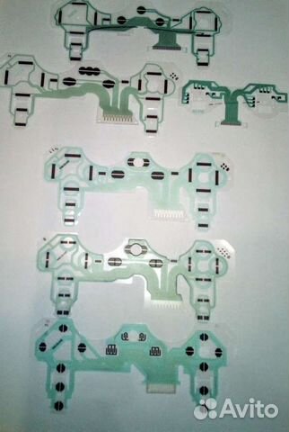 PS2 PS3 PS4 Печатные платы геймпадов кнопки мембра