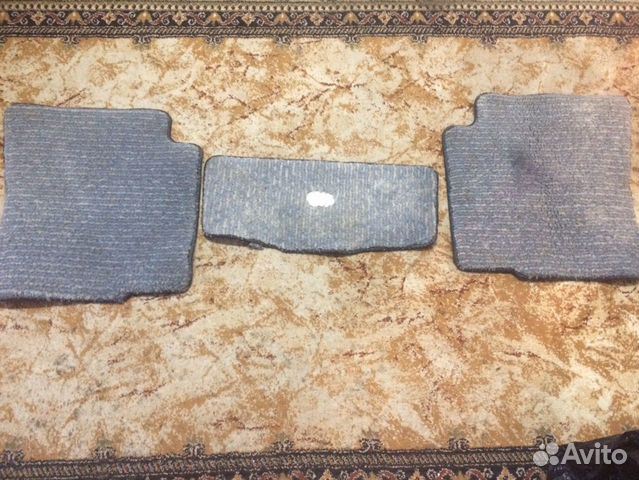 Автомобильные коврики ворсовые задние