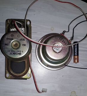 2 динамика от телевизора 8 Вт 8 Ом - 2шт