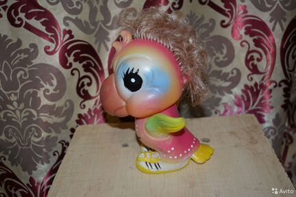 Резиновая игрушка СССР Попугай - Красавчик в отлич