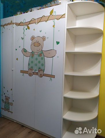 Комплект детской мебели Baby Потапыч Клюква