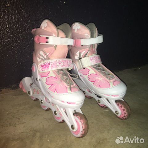 Коньки роликовые детские Rollo Pro