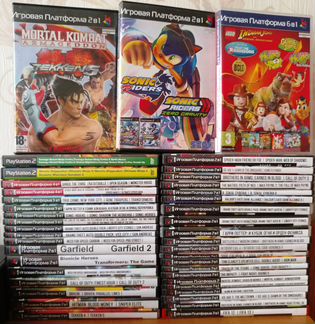 Игры Sony Playstation 2 (PS2), антологии, сборки