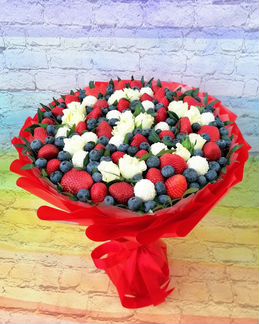 Съедобные букеты,букеты из ягод, фруктов