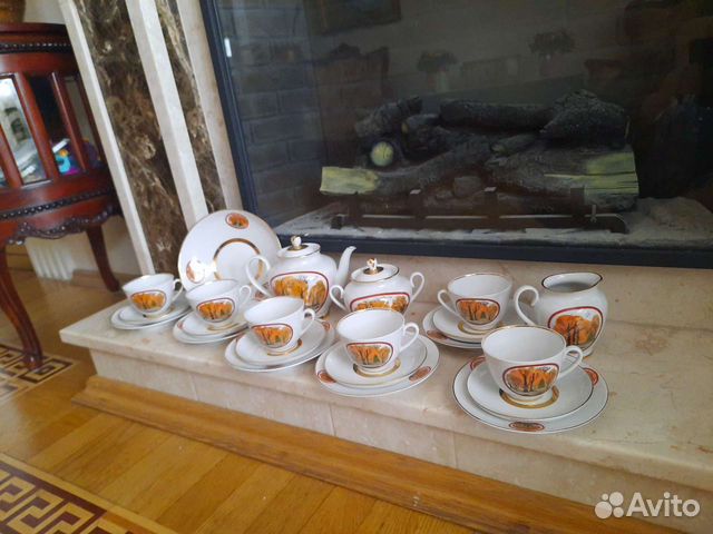 Чайный сервиз лфз, 70е гг