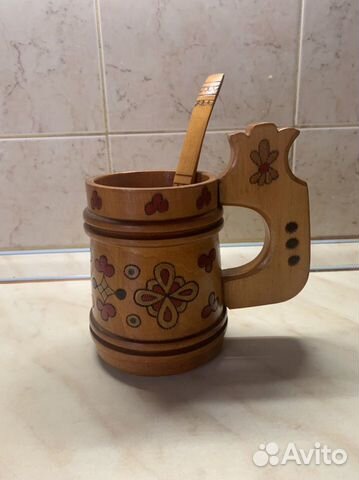 Деревянная кружка СССР