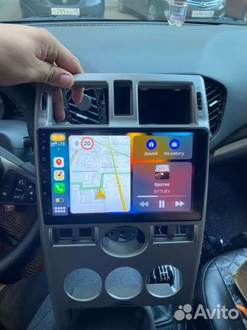 Магнитола на LADA Priora 9 дюймов android 10