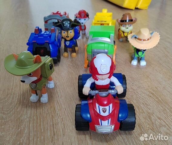 Игрушки щенячий патруль