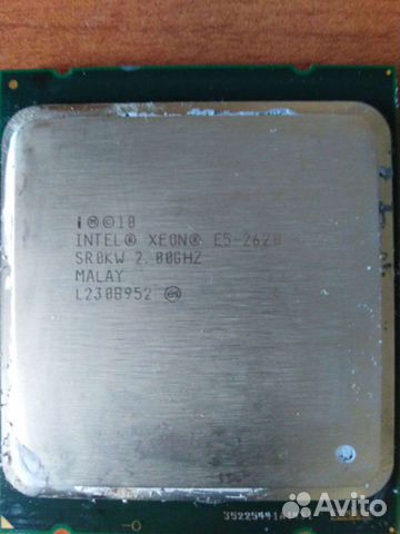 Процессор Intel Xeon e5 2620