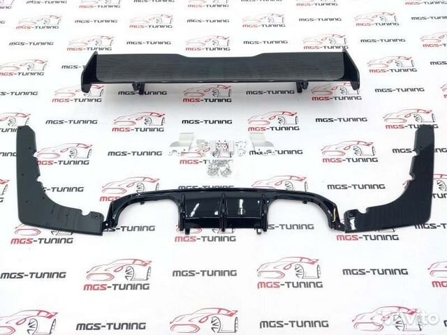 Диффузор M-Performance + спойлер GTS BMW M4 F82