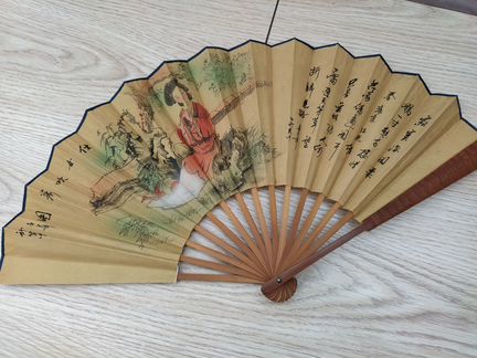 Веер интерьерный