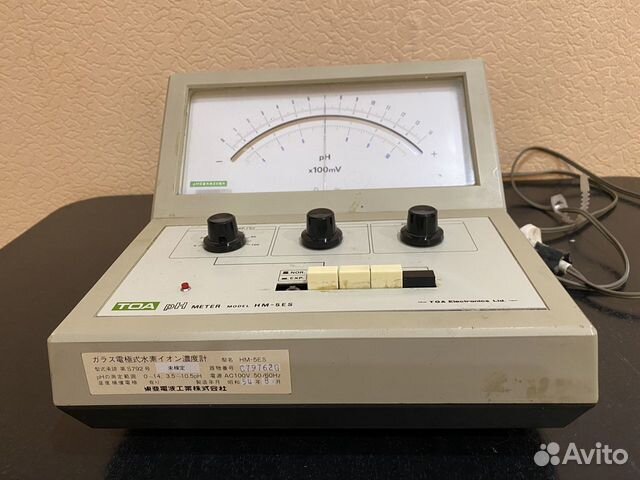 PH метр TOA Electronics Ltd (Япония) без щупов