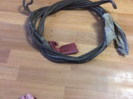 Трос буксировочный