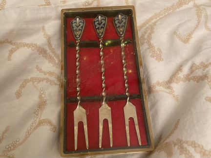 Винтажные вилки для лимона СССР