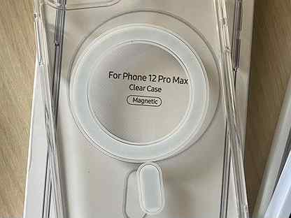 Чехол на iPhone 12 pro max magsafe