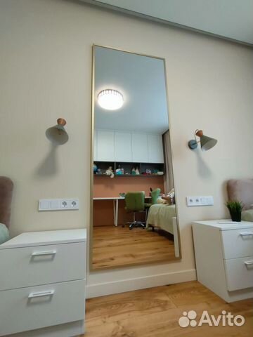 Зеркало в алюминиевой рамке по Вашим размерам