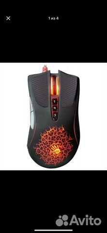 Игровая мышь A4Tech Bloody A90 Blazing Black
