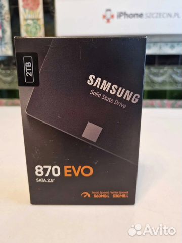 Новый SSD Samsung 870 EVO 2,5 с Европы