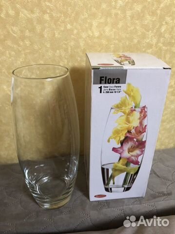 Ваза Флора стекло