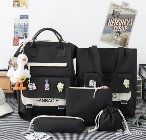 Школьный рюкзак 4в1