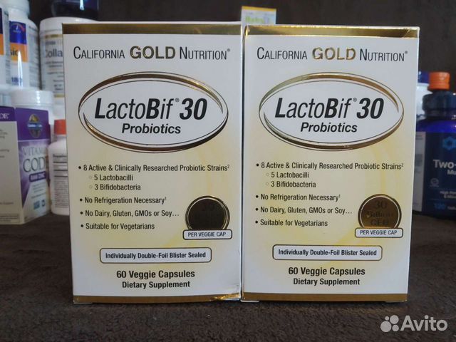 California gold nutrition lactobif капсулы