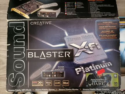 Звуковая карта Sound Blaster X-Fi