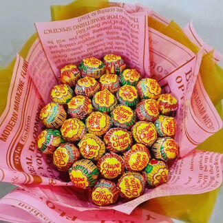 Букет из Чупа чупсов