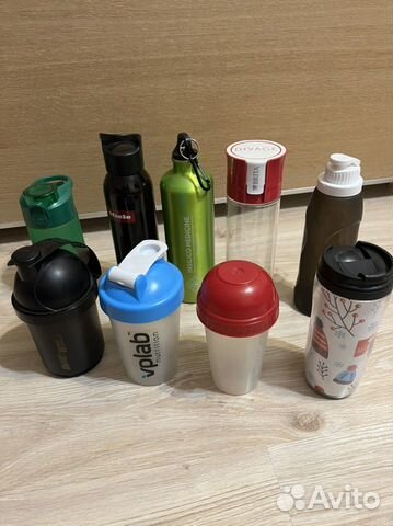 Спортивные бутылки шейкеры