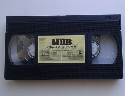 VHS фильм люди в черном 2 man in black 2