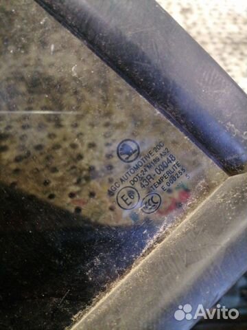 Стекло глухое заднее левое Skoda Octavia III (A7)