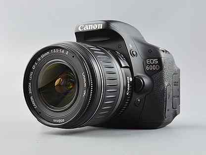 Фотоаппарат Canon 600D kit 18-55 f3.5-5.6 ll