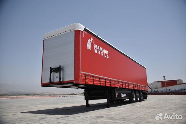 Полуприцеп шторный Mammut 93м3, 2023