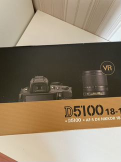 Зеркальный фотоаппарат nikon d5100 18-105 VR kit