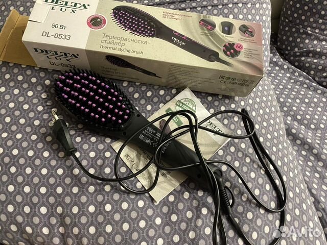 Расческа-выпрямитель DeltaLux новая