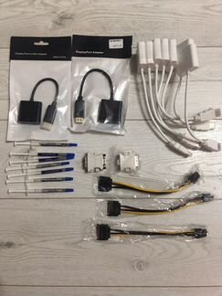 Переходники hdmi-vga, displayport-vga, dvi-vga и д