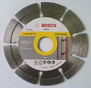 Алмазный диск 125 bosch