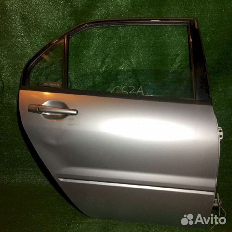 Дверь задняя правая Седан Mitsubishi Lancer Lancer IX CS2A CS5A Серебро вмятина