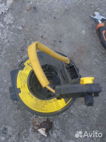 Тойота королла E120 подрулевой шлейф