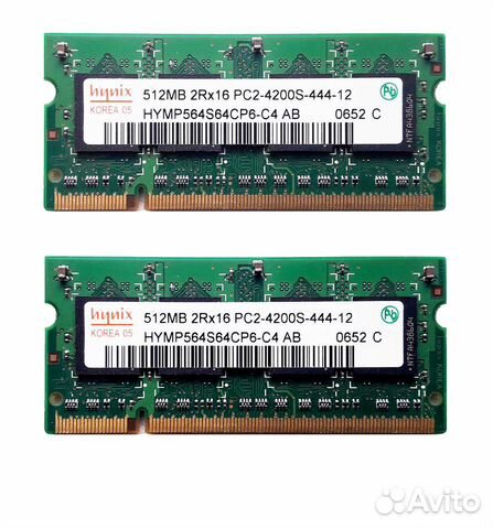 Оперативная память для ноутбука DDR2, DDR3