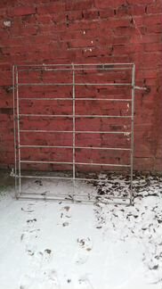 Автомобильный багажник из нержавеющих труб /СССР