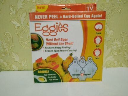 Набор форм Eggies для варки яиц без скорлупы