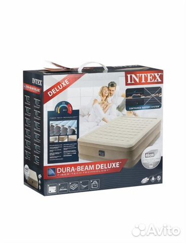 Надувная кровать Intex Ultra Plush Bed