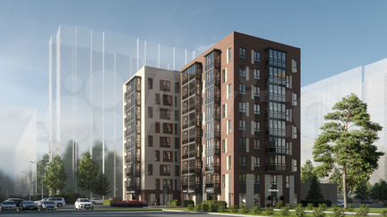 3-к. квартира, 64,1 м², 9/9 эт.