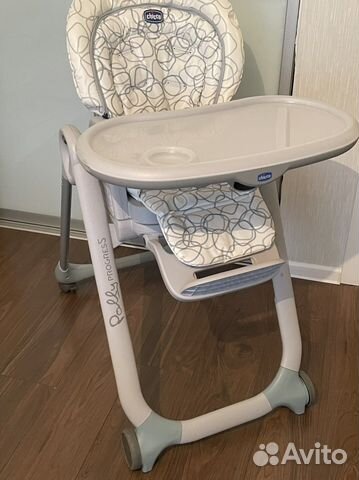 Стульчик для кормления chicco polly progress 5