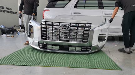 Передний бампер (фейс лифт) Hyundai Palisade 2023+