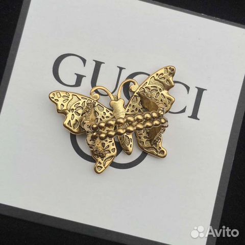 Gucci серьги браслет кольцо бабоч