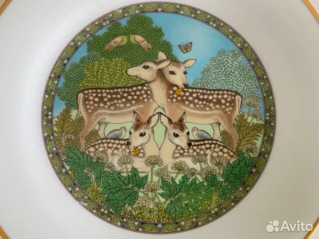 Фарфоровые тарелки Franklin Mint