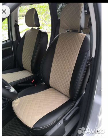 Авточехлы из экокожи и алькантары